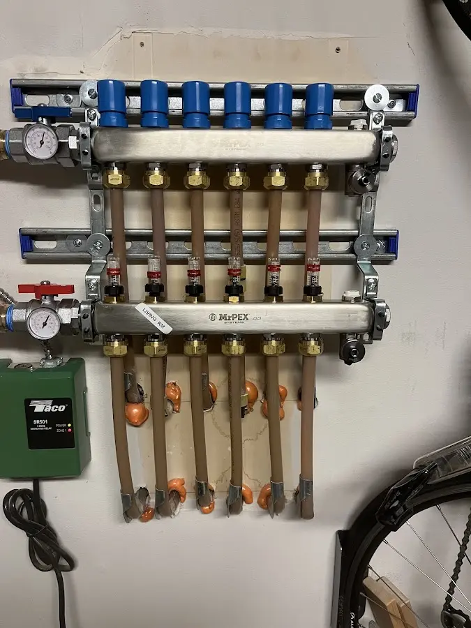 Plumber performing Leak Detection at a residential property in Oatfield